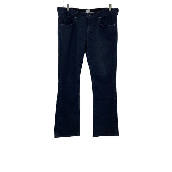 H&M JEANS NAVY WOMENS SIZE 34 - Picture 2 of 6